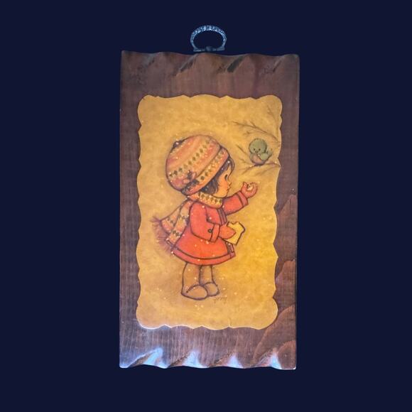 Vintage Cozy Winter Cottage Art - Picture 8 of 10